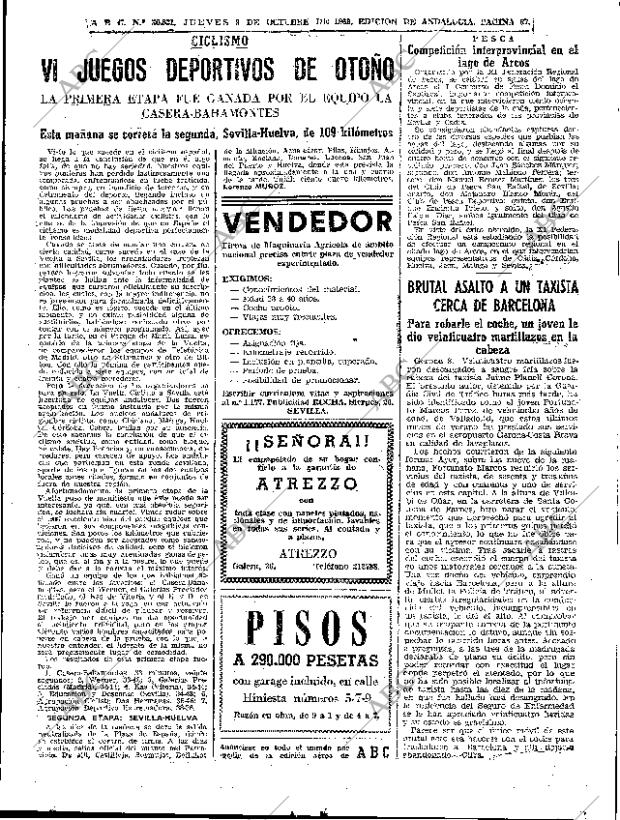 ABC SEVILLA 09-10-1969 página 67