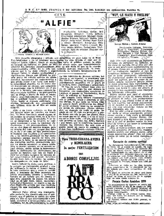 ABC SEVILLA 09-10-1969 página 71