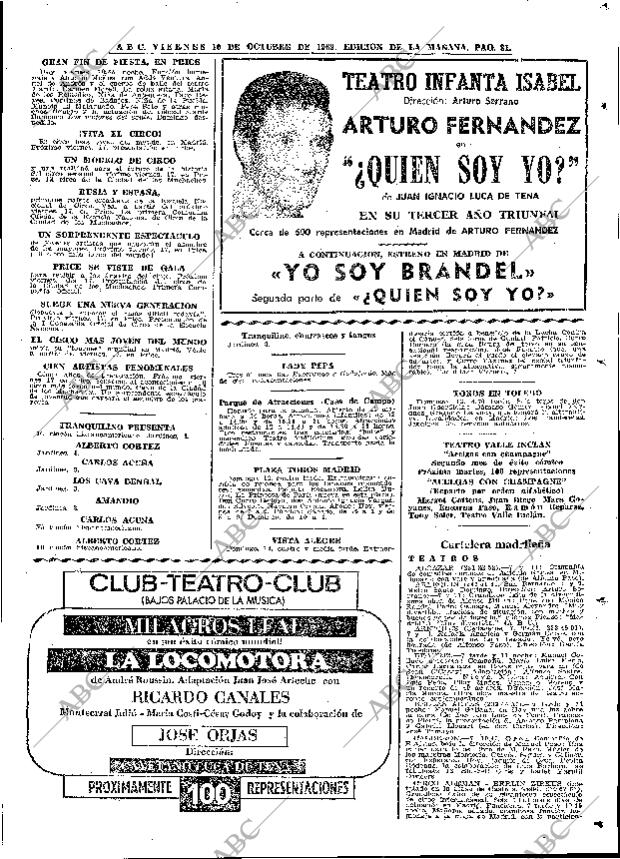 ABC MADRID 10-10-1969 página 81