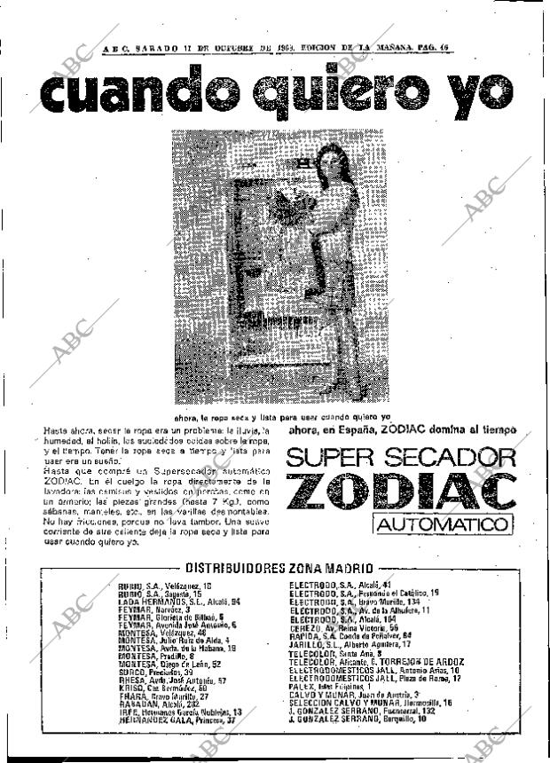 ABC MADRID 11-10-1969 página 46