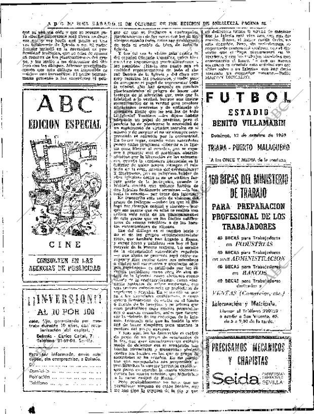 ABC SEVILLA 11-10-1969 página 36