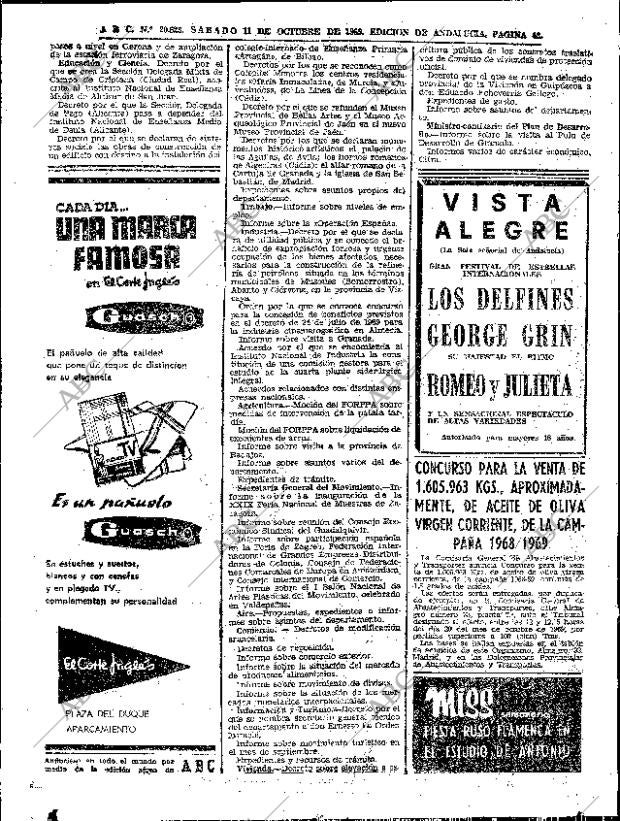 ABC SEVILLA 11-10-1969 página 42
