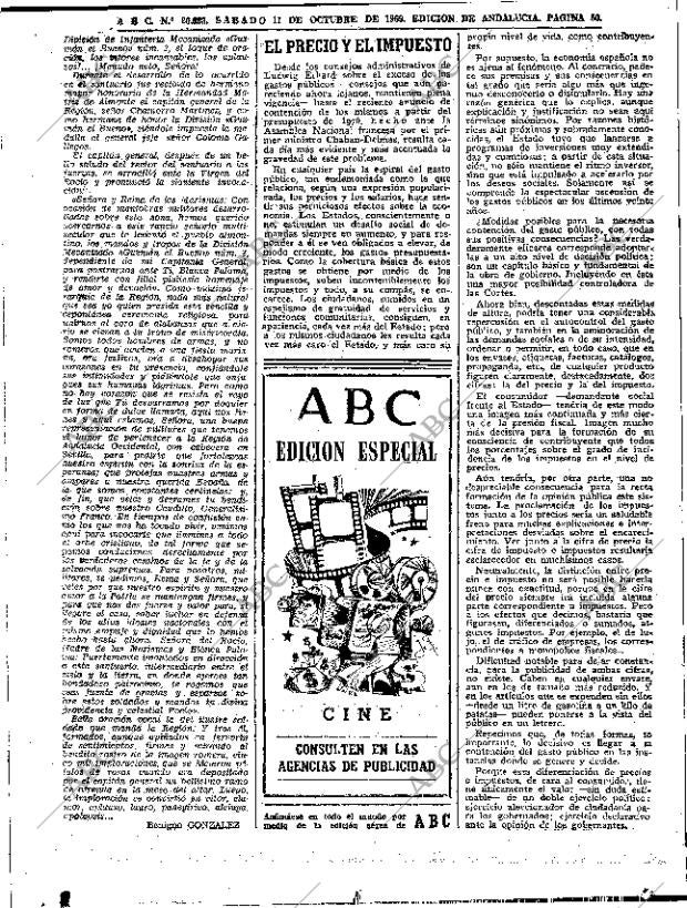 ABC SEVILLA 11-10-1969 página 50