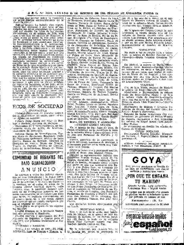ABC SEVILLA 11-10-1969 página 60