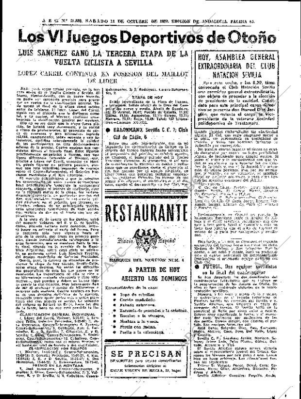 ABC SEVILLA 11-10-1969 página 65