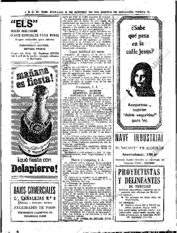 ABC SEVILLA 11-10-1969 página 76