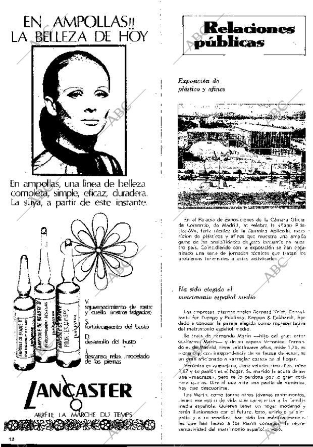 BLANCO Y NEGRO MADRID 11-10-1969 página 12