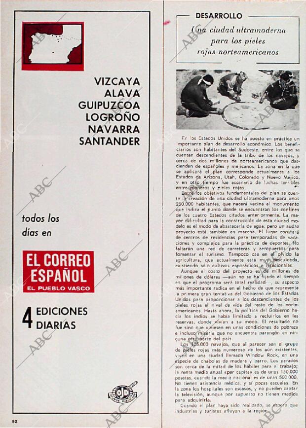 BLANCO Y NEGRO MADRID 11-10-1969 página 92