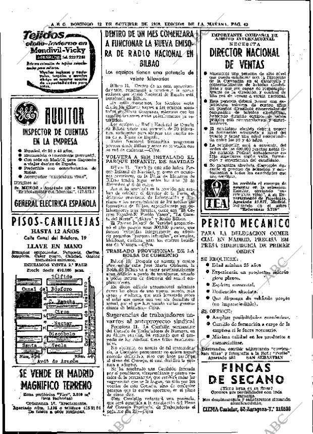 ABC MADRID 12-10-1969 página 42