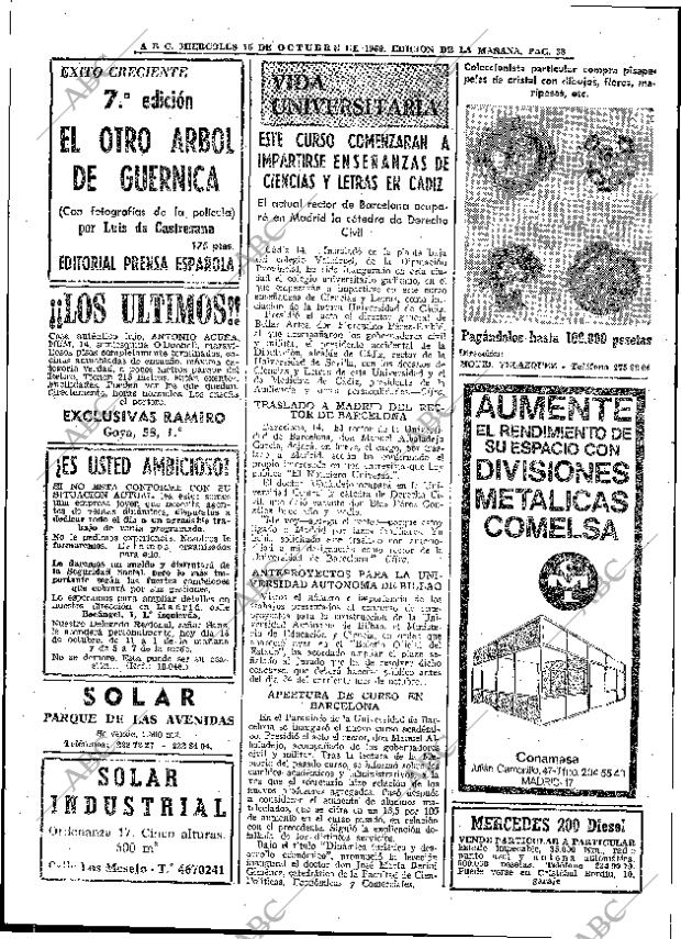 ABC MADRID 15-10-1969 página 38