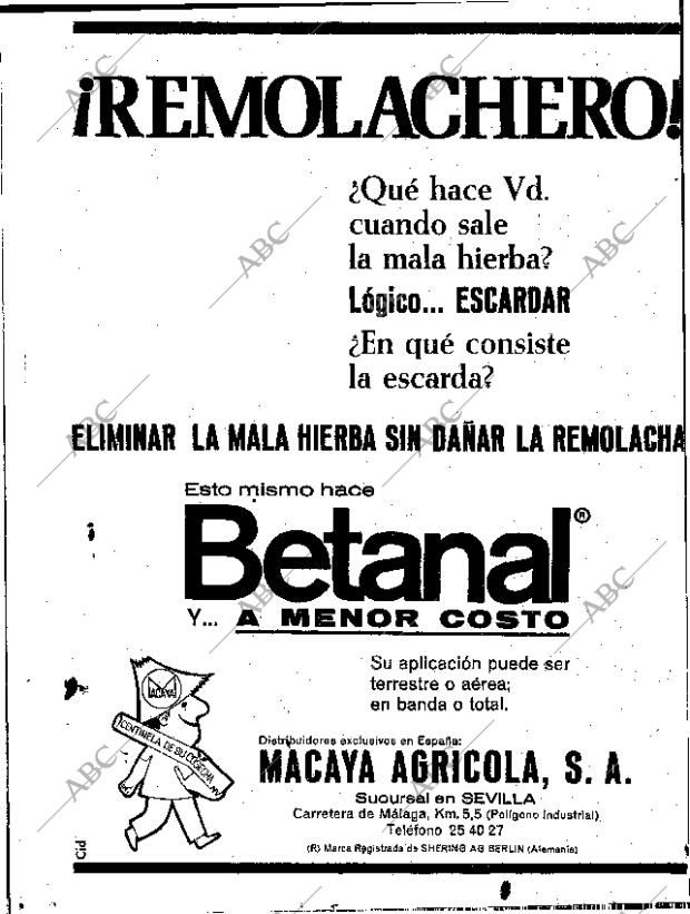 ABC SEVILLA 15-10-1969 página 16