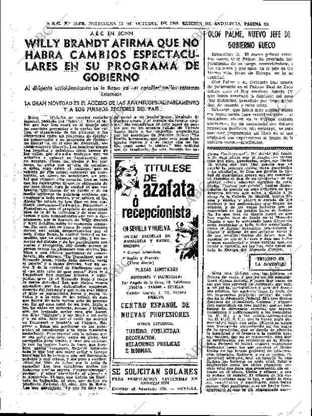 ABC SEVILLA 15-10-1969 página 39