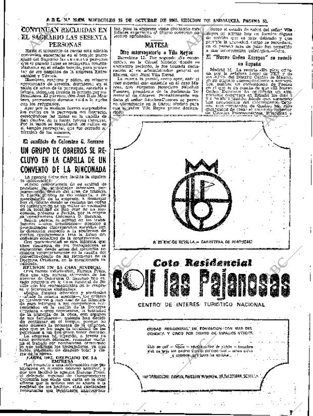 ABC SEVILLA 15-10-1969 página 53