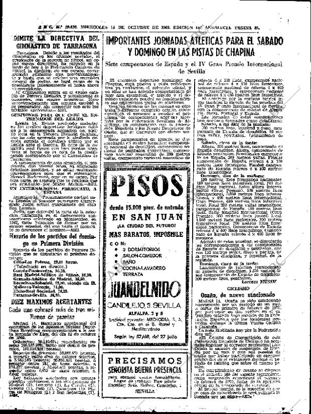 ABC SEVILLA 15-10-1969 página 65