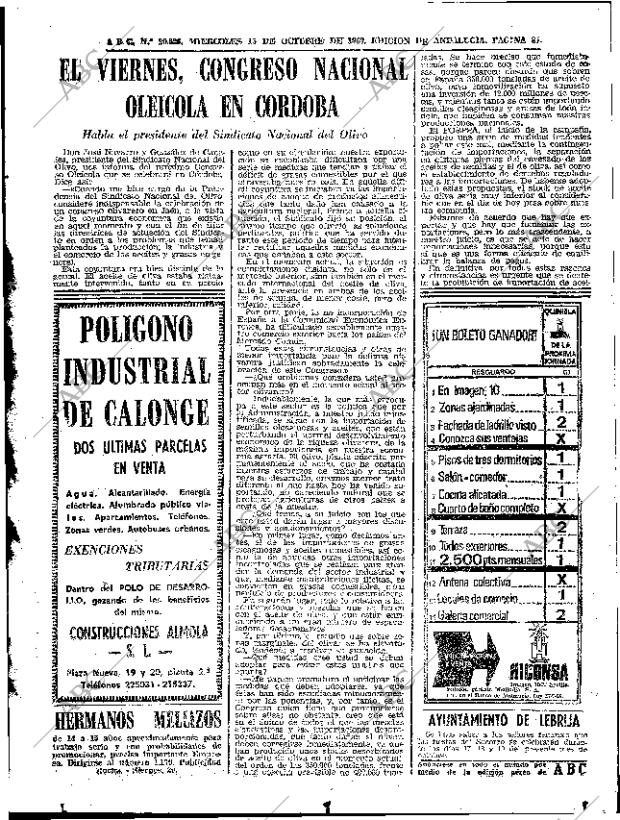 ABC SEVILLA 15-10-1969 página 85