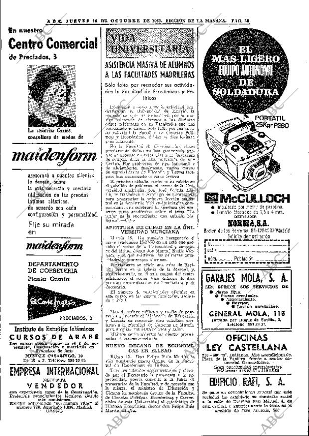 ABC MADRID 16-10-1969 página 32