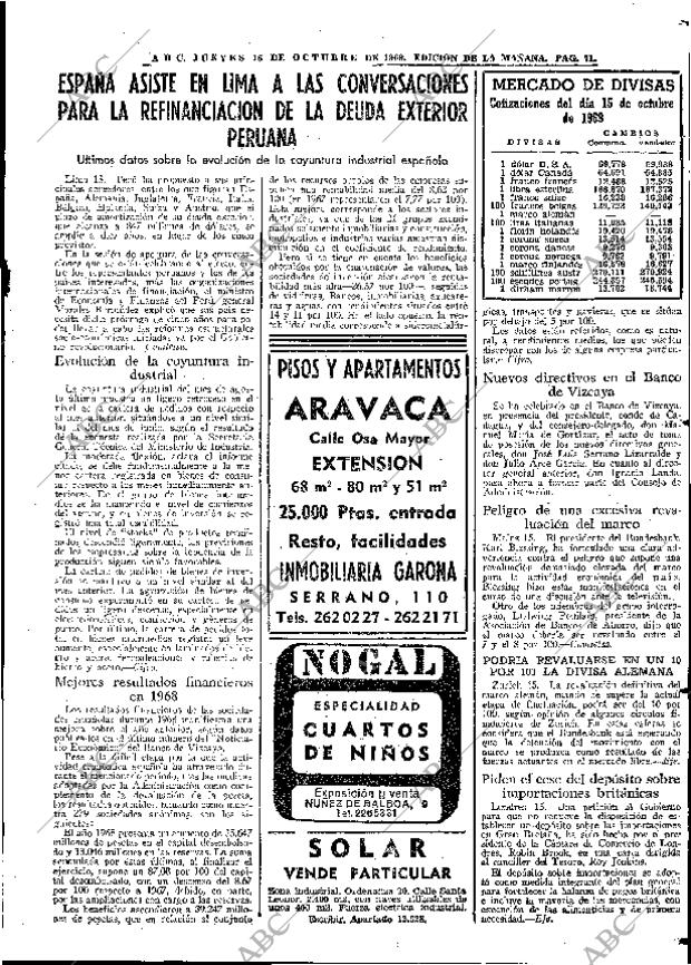 ABC MADRID 16-10-1969 página 71