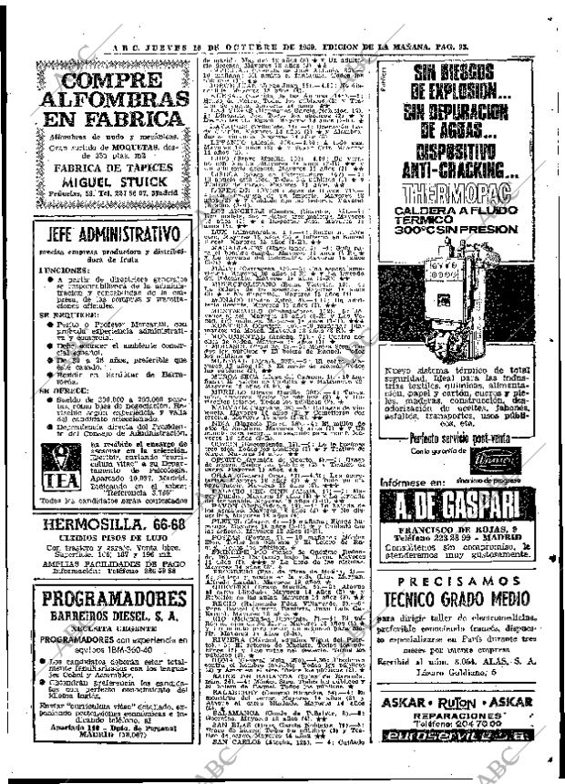 ABC MADRID 16-10-1969 página 93