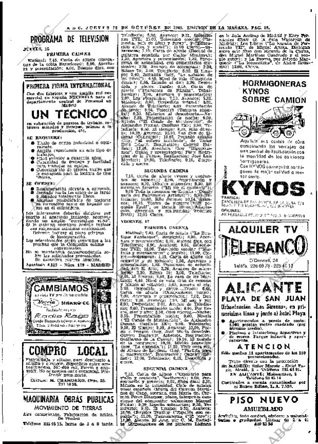 ABC MADRID 16-10-1969 página 95