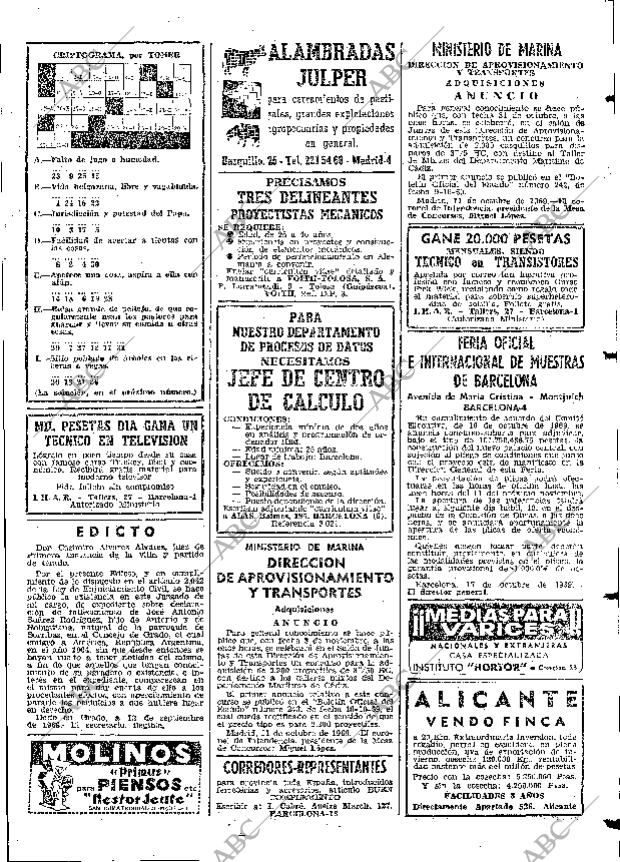 ABC MADRID 17-10-1969 página 111