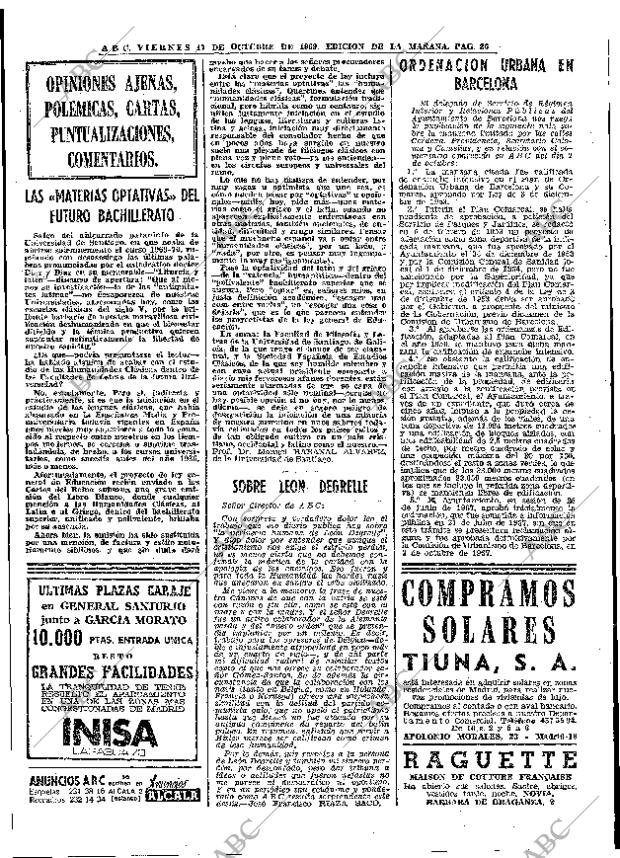 ABC MADRID 17-10-1969 página 26