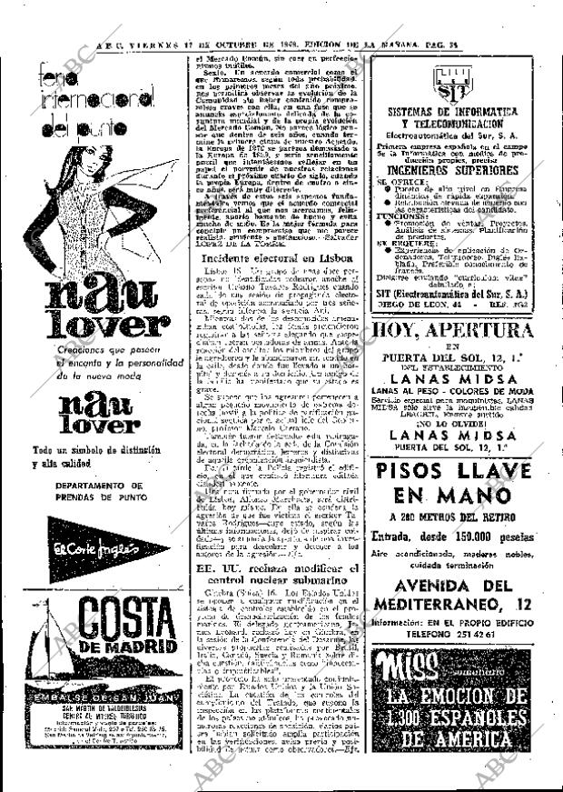 ABC MADRID 17-10-1969 página 34