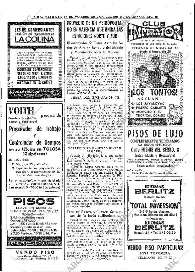 ABC MADRID 17-10-1969 página 48