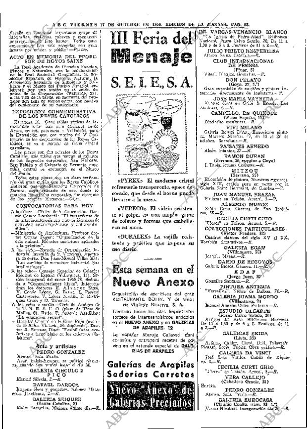 ABC MADRID 17-10-1969 página 62