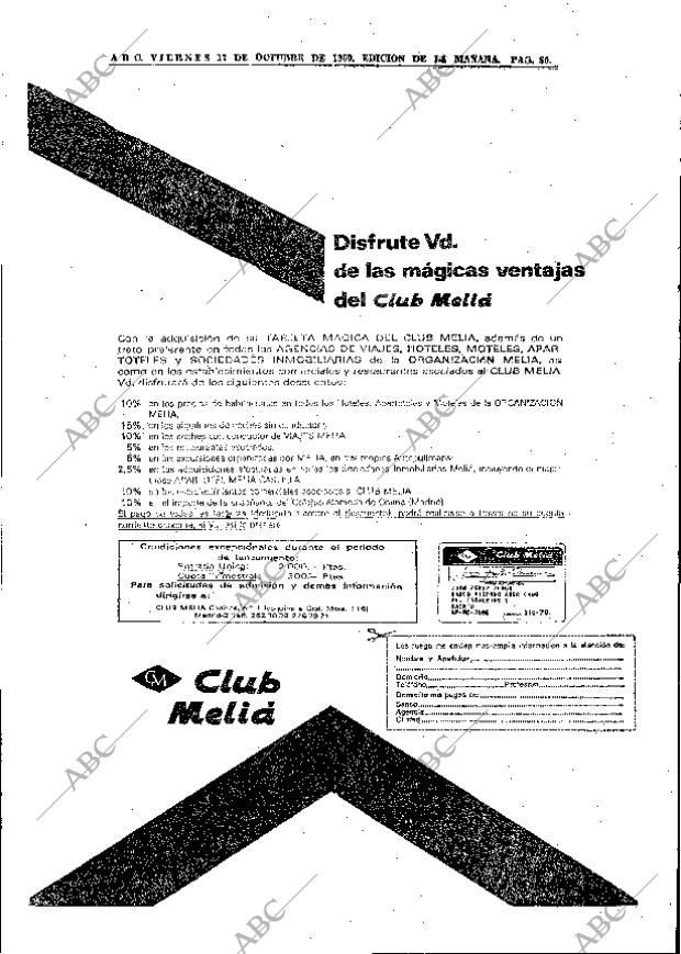 ABC MADRID 17-10-1969 página 80