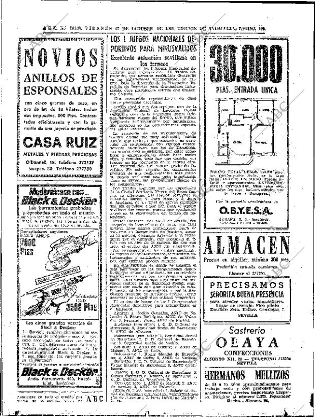 ABC SEVILLA 17-10-1969 página 100