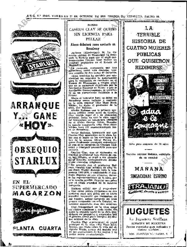 ABC SEVILLA 17-10-1969 página 98