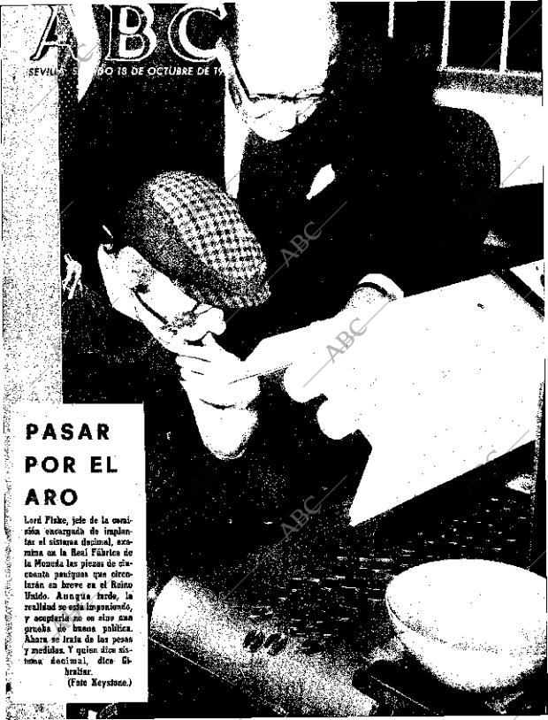 ABC SEVILLA 18-10-1969 página 1