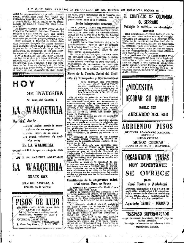 ABC SEVILLA 18-10-1969 página 50