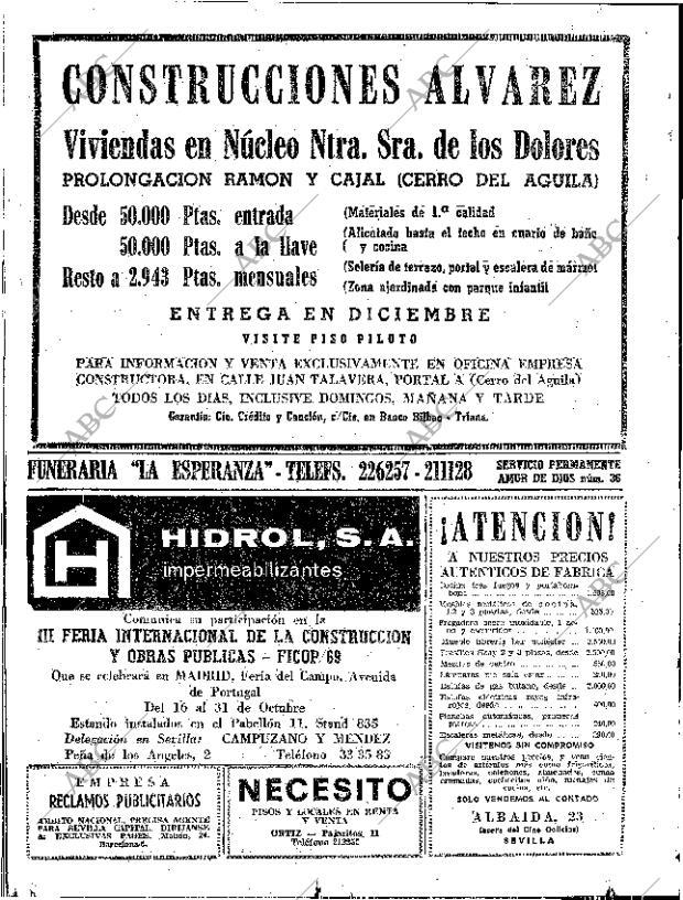 ABC SEVILLA 18-10-1969 página 96