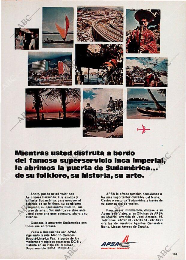 BLANCO Y NEGRO MADRID 18-10-1969 página 101