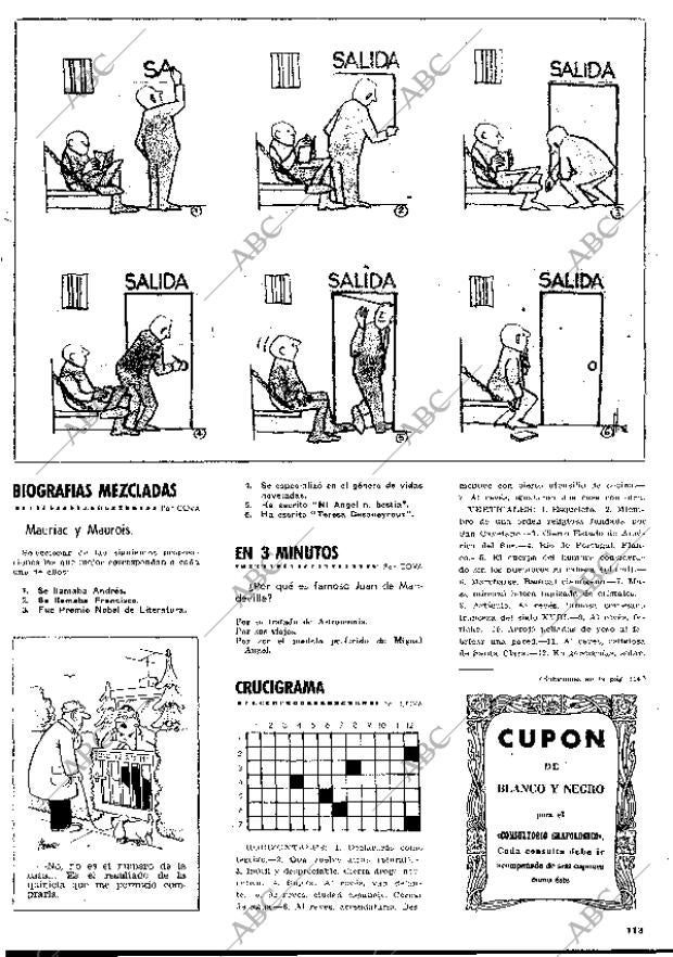 BLANCO Y NEGRO MADRID 18-10-1969 página 113