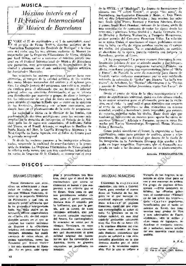 BLANCO Y NEGRO MADRID 18-10-1969 página 12