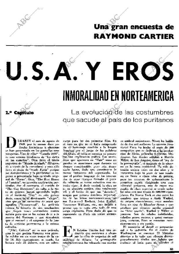 BLANCO Y NEGRO MADRID 18-10-1969 página 33