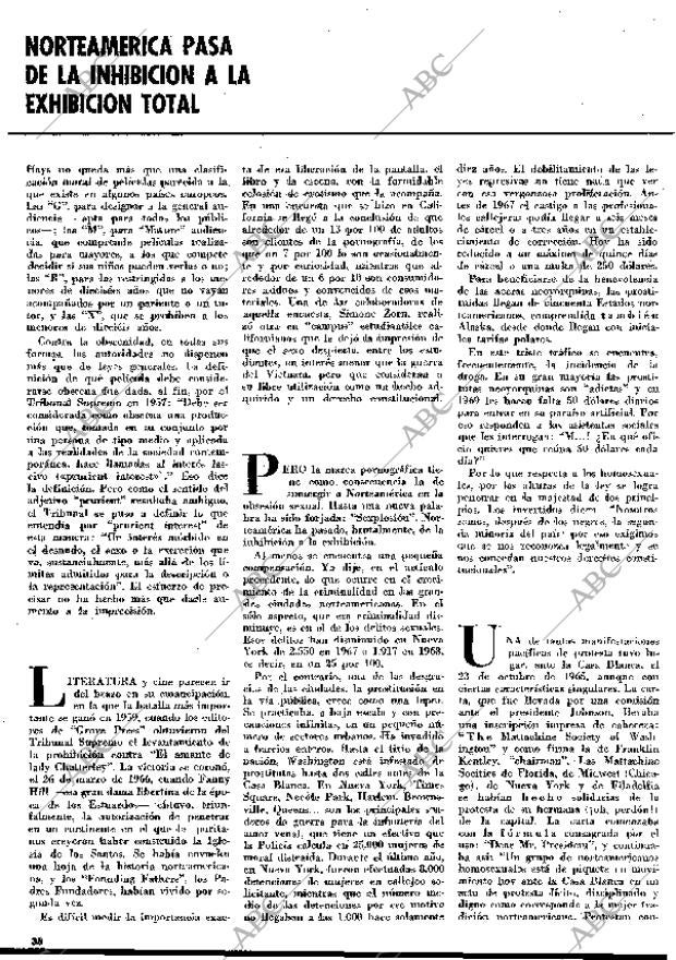 BLANCO Y NEGRO MADRID 18-10-1969 página 38