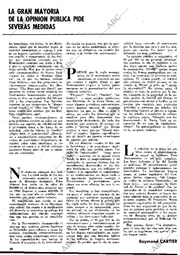 BLANCO Y NEGRO MADRID 18-10-1969 página 40