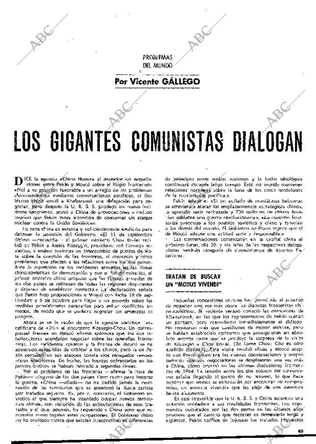 BLANCO Y NEGRO MADRID 18-10-1969 página 43