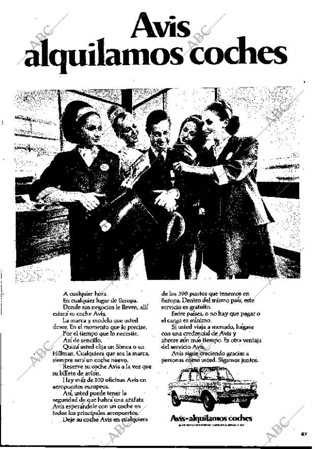 BLANCO Y NEGRO MADRID 18-10-1969 página 67