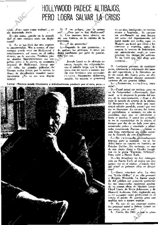 BLANCO Y NEGRO MADRID 18-10-1969 página 74