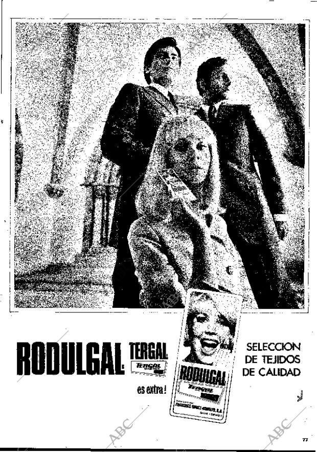 BLANCO Y NEGRO MADRID 18-10-1969 página 77