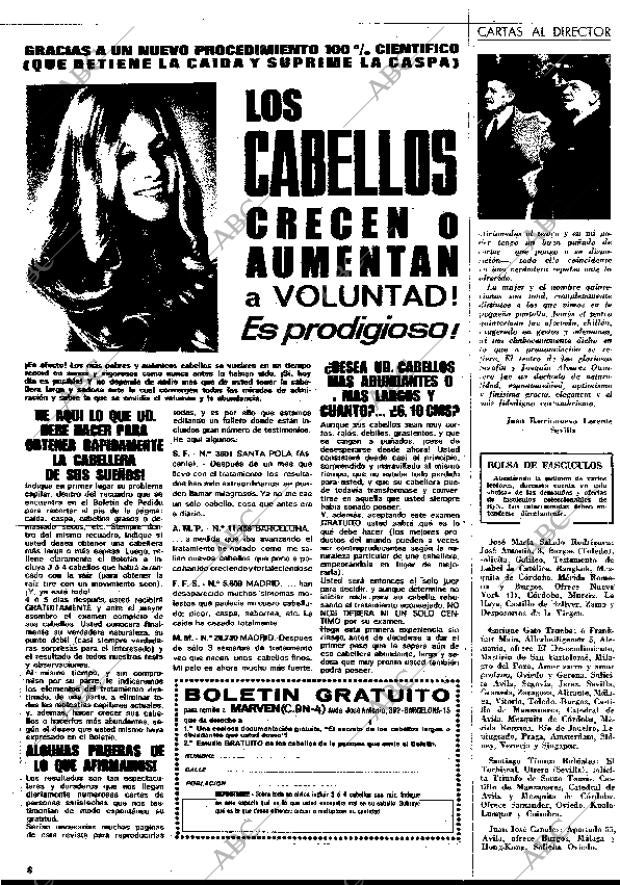 BLANCO Y NEGRO MADRID 18-10-1969 página 8