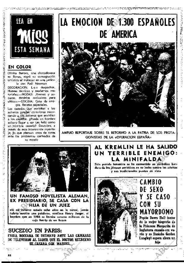 BLANCO Y NEGRO MADRID 18-10-1969 página 82