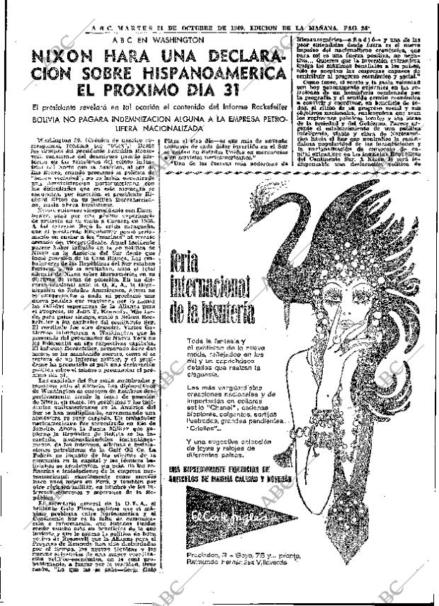 ABC MADRID 21-10-1969 página 25