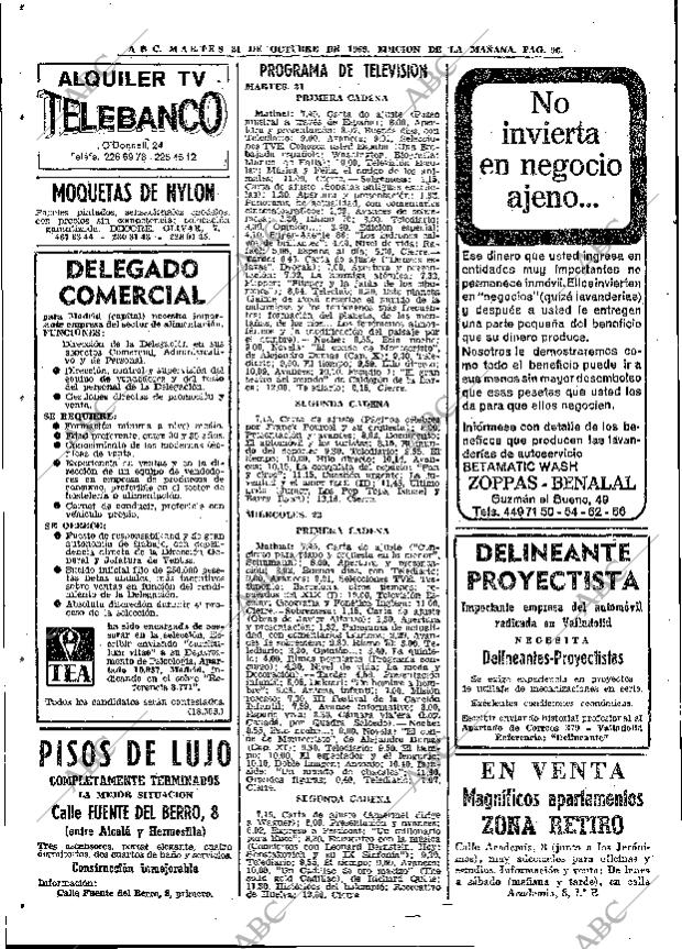 ABC MADRID 21-10-1969 página 90