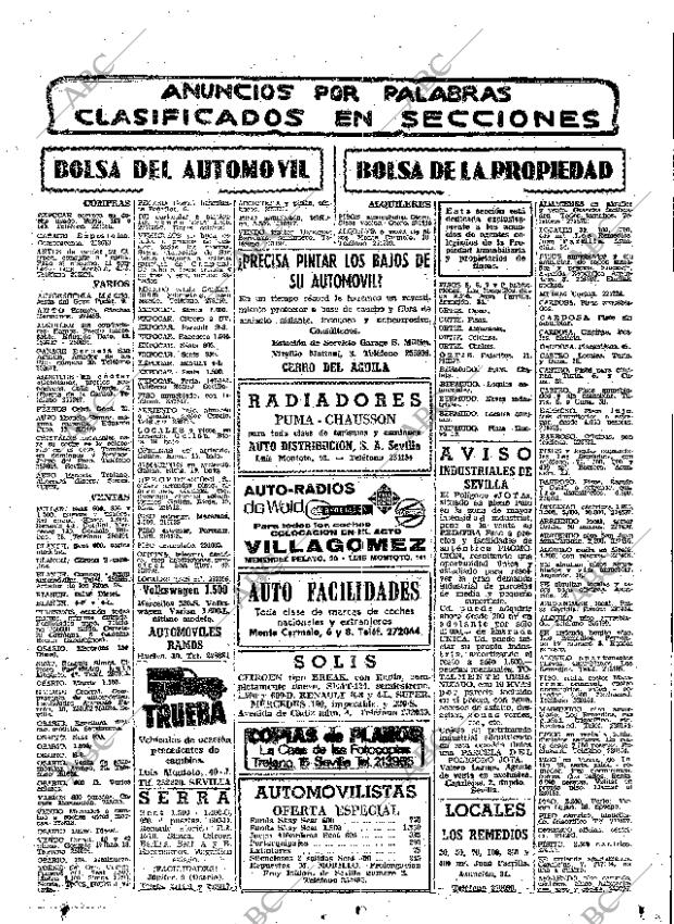 ABC SEVILLA 23-10-1969 página 71