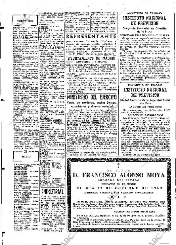 ABC MADRID 24-10-1969 página 104